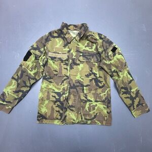 Czech Army OTAVAN M95 Camo Field Jacket Military Coat 164-92 Medium Uniform
